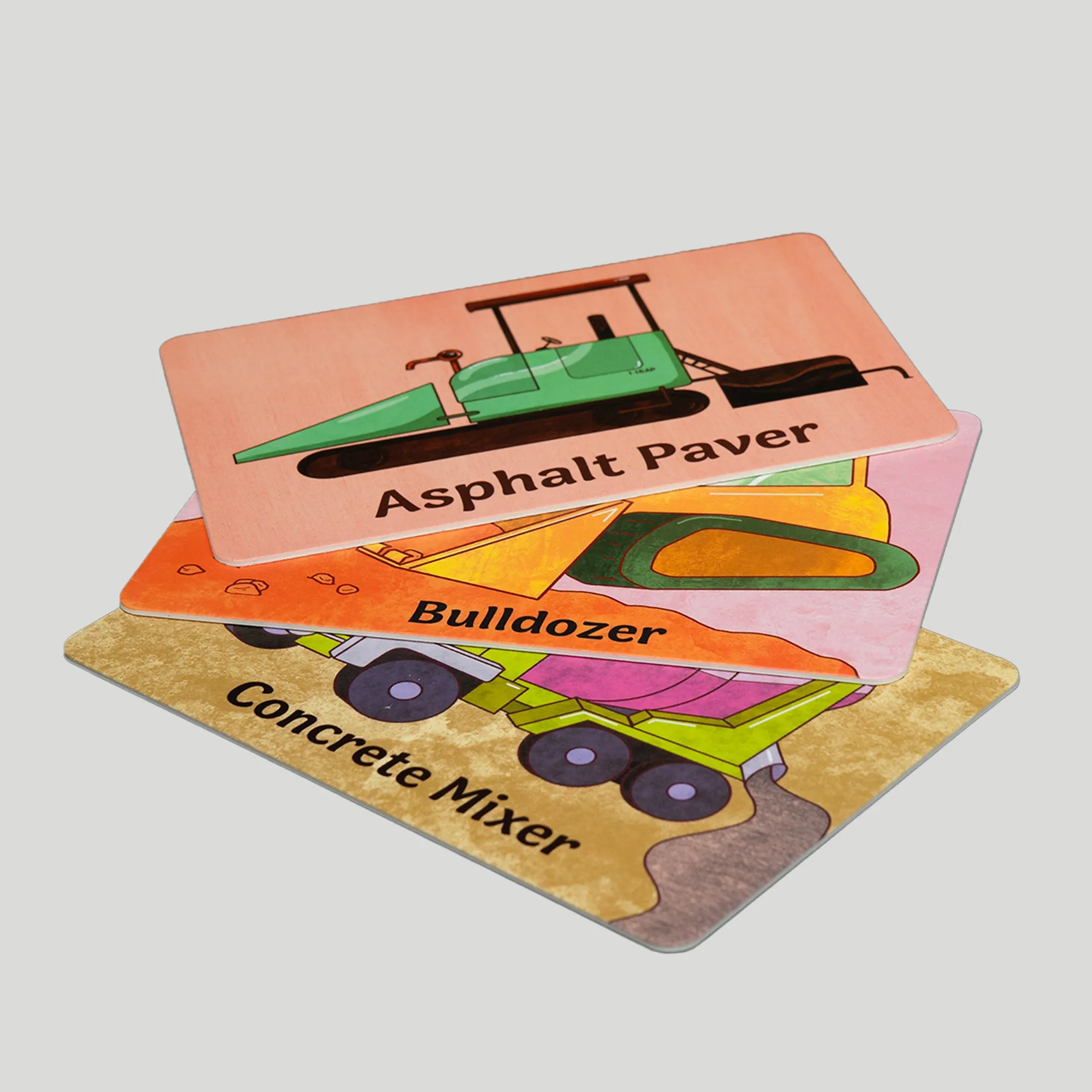 Trucks ABC Flashcards