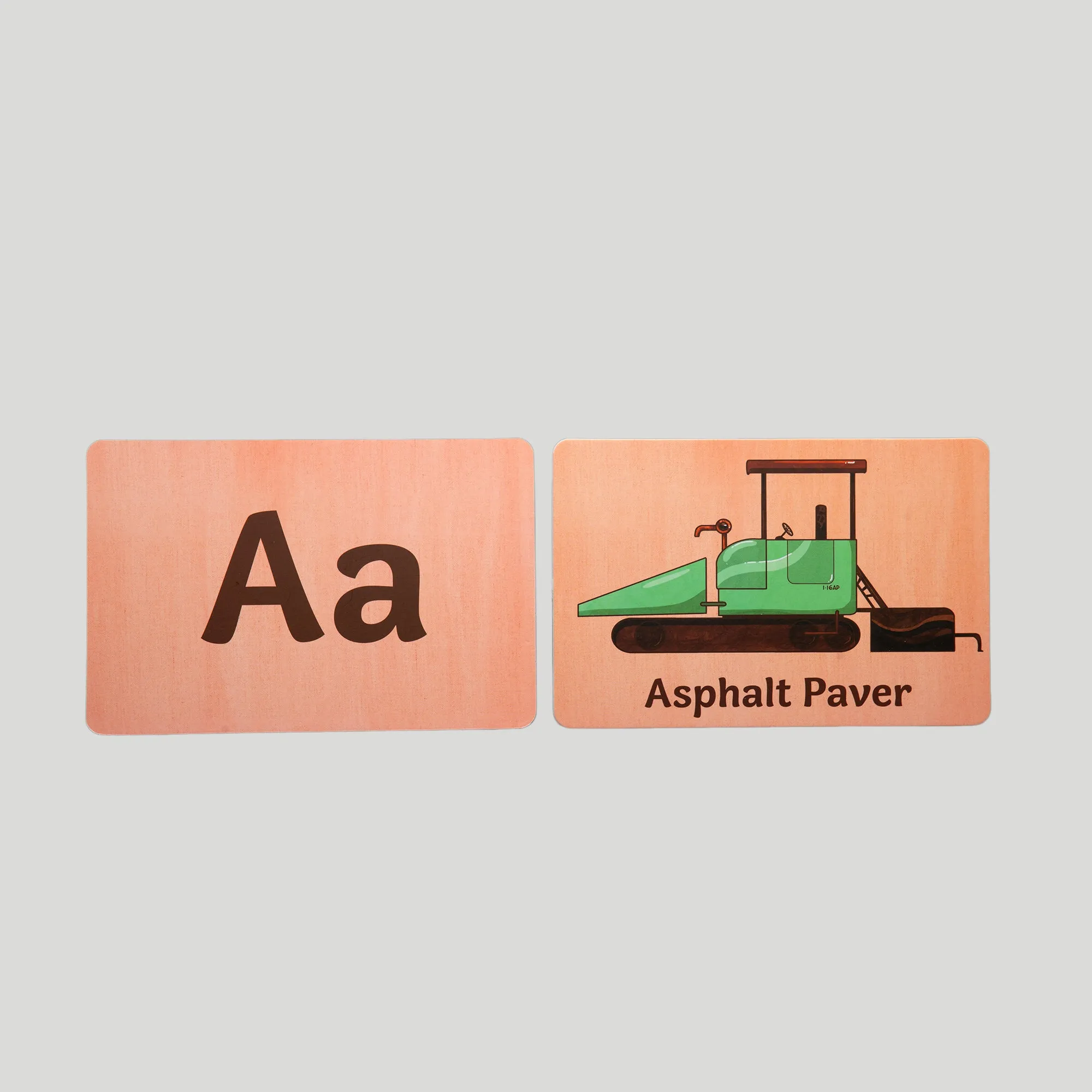 Trucks ABC Flashcards