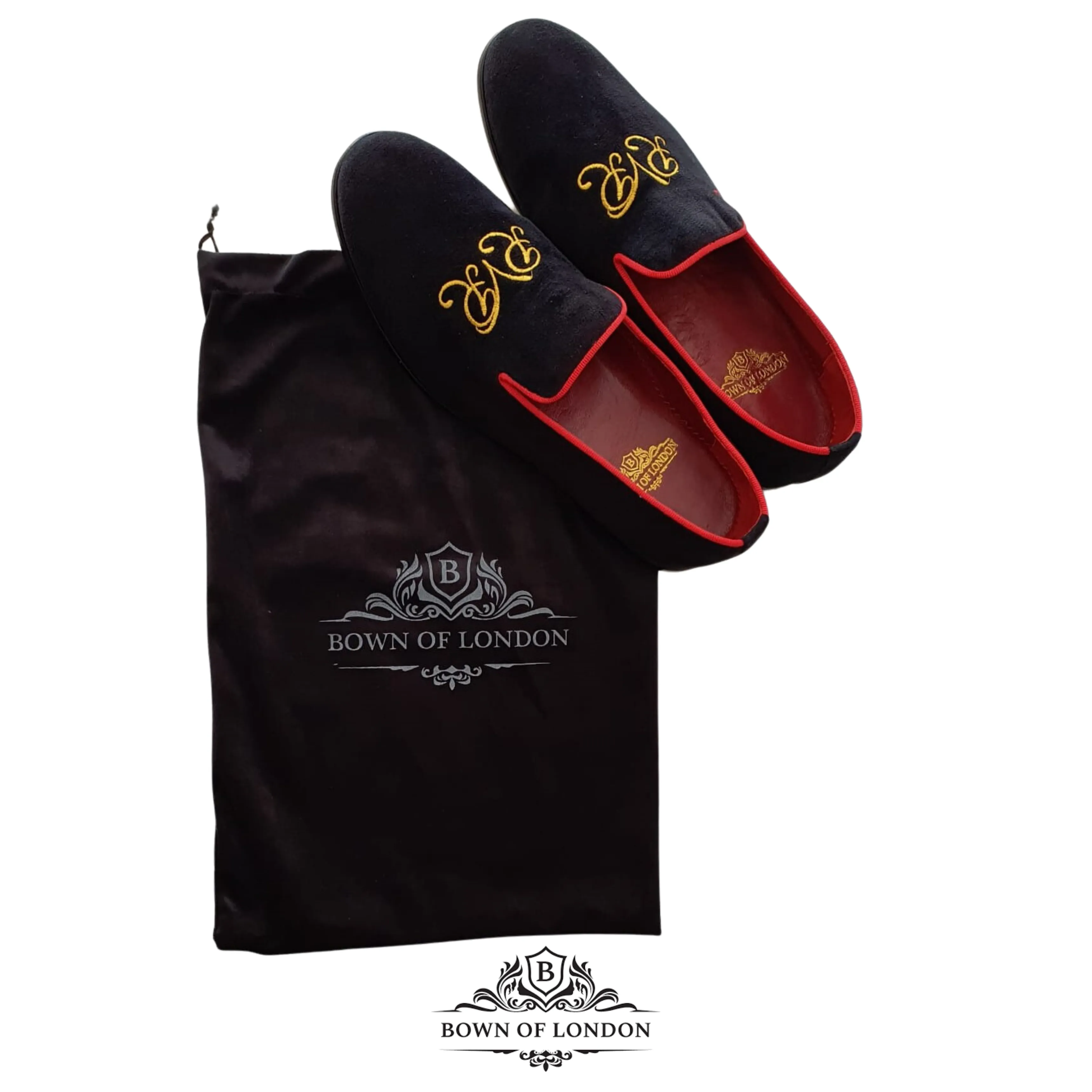 Velvet Loafer/Slipper Shoe Cigar on Whiskey Glass