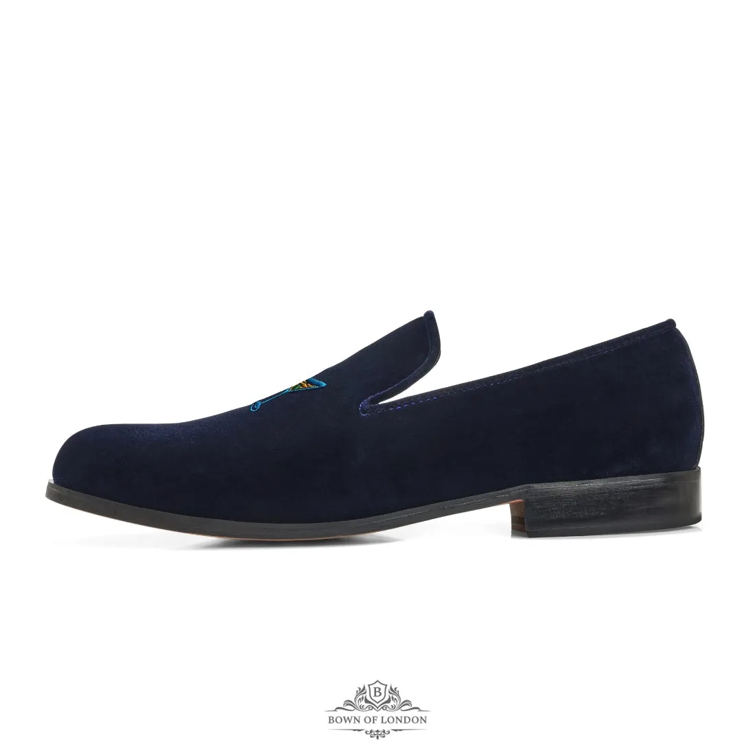 Velvet Loafer/Slipper Shoe - Custom
