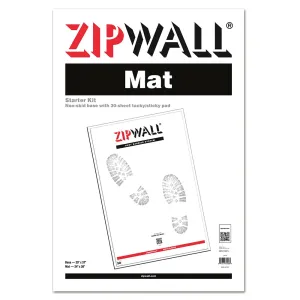 Zipwall Adhesive Mat, 61 x 91.4cm, Pad of 30 Sheets ZWTM